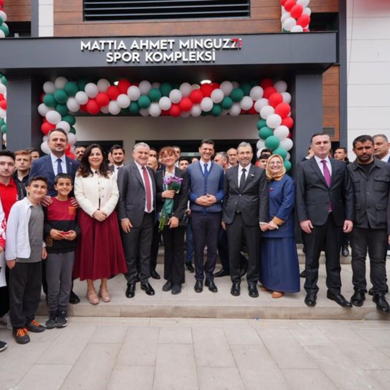 Mattia Ahmet Minguzzi Spor Tesisi açıldı