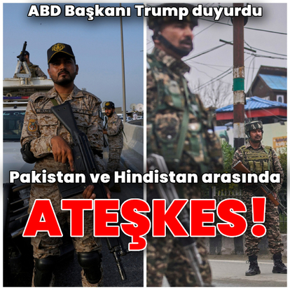 Pakistan ve Hindistan arasında ateşkes