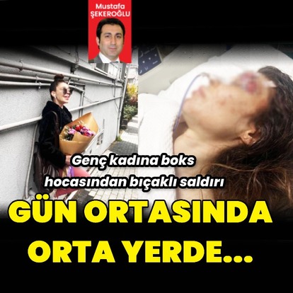 Boksör genç kadını bıçakladı