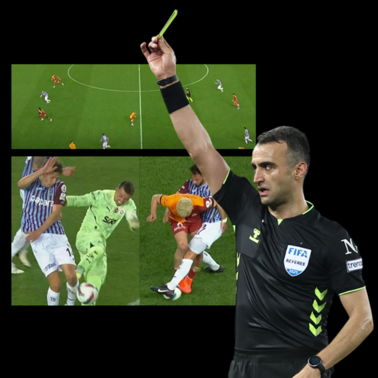 Trabzonspor - Galatasaray maçının hakem yorumları