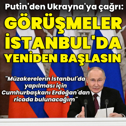 Vladimir Putin'den açıklamalar