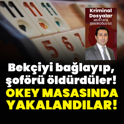 Bekçiyi bağlayıp, şoförü öldürdüler!