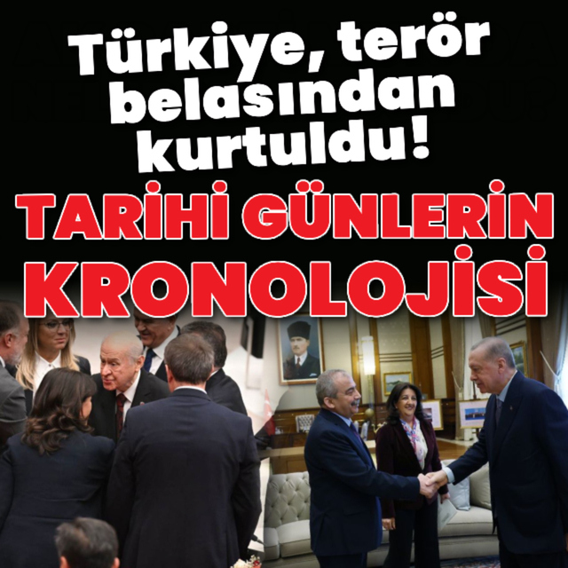 Türkiye, terör belasından kurtuldu! Bugüne nasıl gelindi?