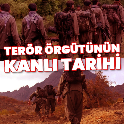 Terör örgütünün kanlı tarihi