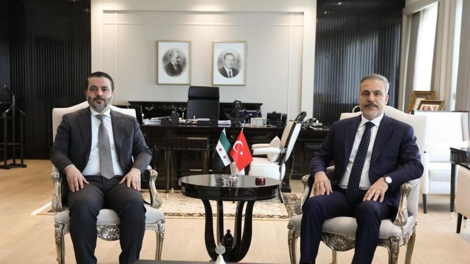 Bakan Fidan Suriyeli mevkidaşıyla görüştü