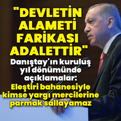 Cumhurbaşkanı Erdoğan'dan açıklamalar