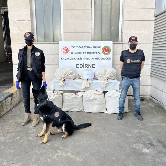 Kapıkule'de 49 kilo 866 gram uyuşturucu ele geçirildi