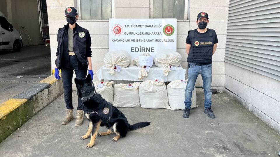 Kapıkule'de 49 kilo 866 gram uyuşturucu ele geçirildi