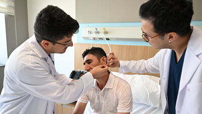 Kavgada ısırılıp koparılan kulağa mikrocerrahi yapıldı