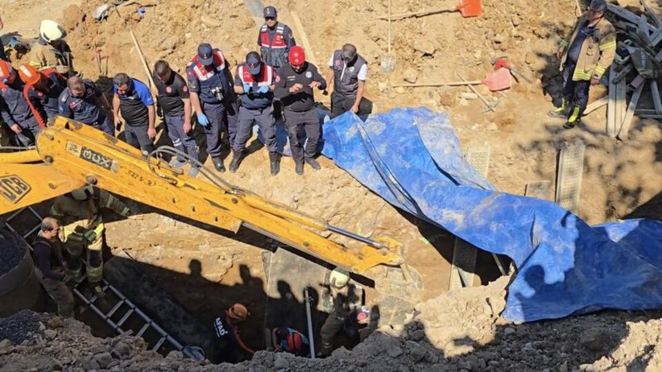 Çekmeköy'de göçük: 1 işçi hayatını kaybetti