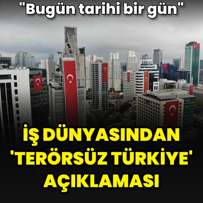 "Bugün tarihi bir gün"