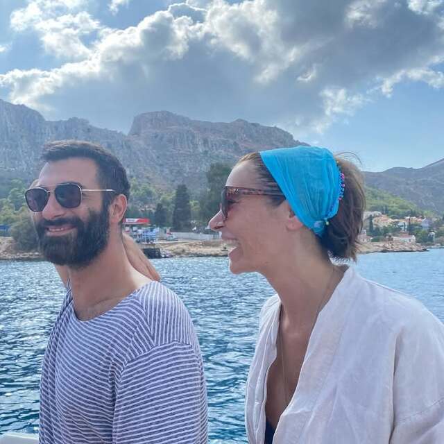 Meis Adası'nda romantik kutlama