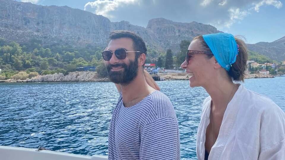 Meis Adası'nda romantik kutlama