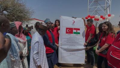 Nijer'de içme suyu tesisi