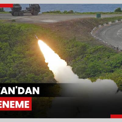 Tayvan HIMARS'ı ilk kez test etti