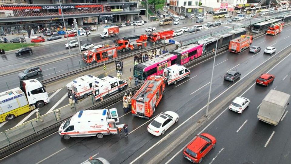Metrobüs kazasında şoföre tutuklama!