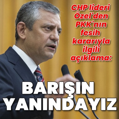 Özel: Barışın yanındayız