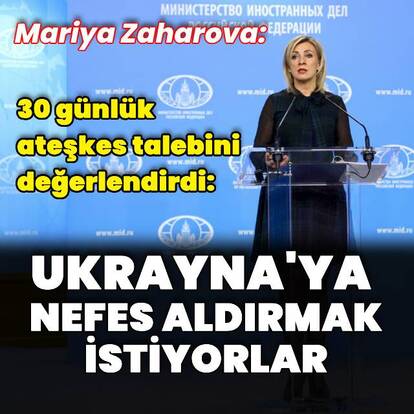 Rusya: Ukrayna'ya nefes aldırmak için ateşkes istiyorlar