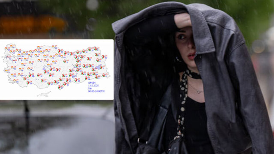 Meteoroloji'den peş peşe uyarı! 5 bölgede sağanak!