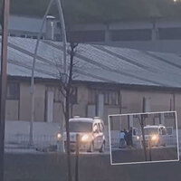 O an kamerada! Drift atarken arkadaşı düştü!