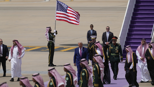 ABD Başkanı Trump Suudi Arabistan'da