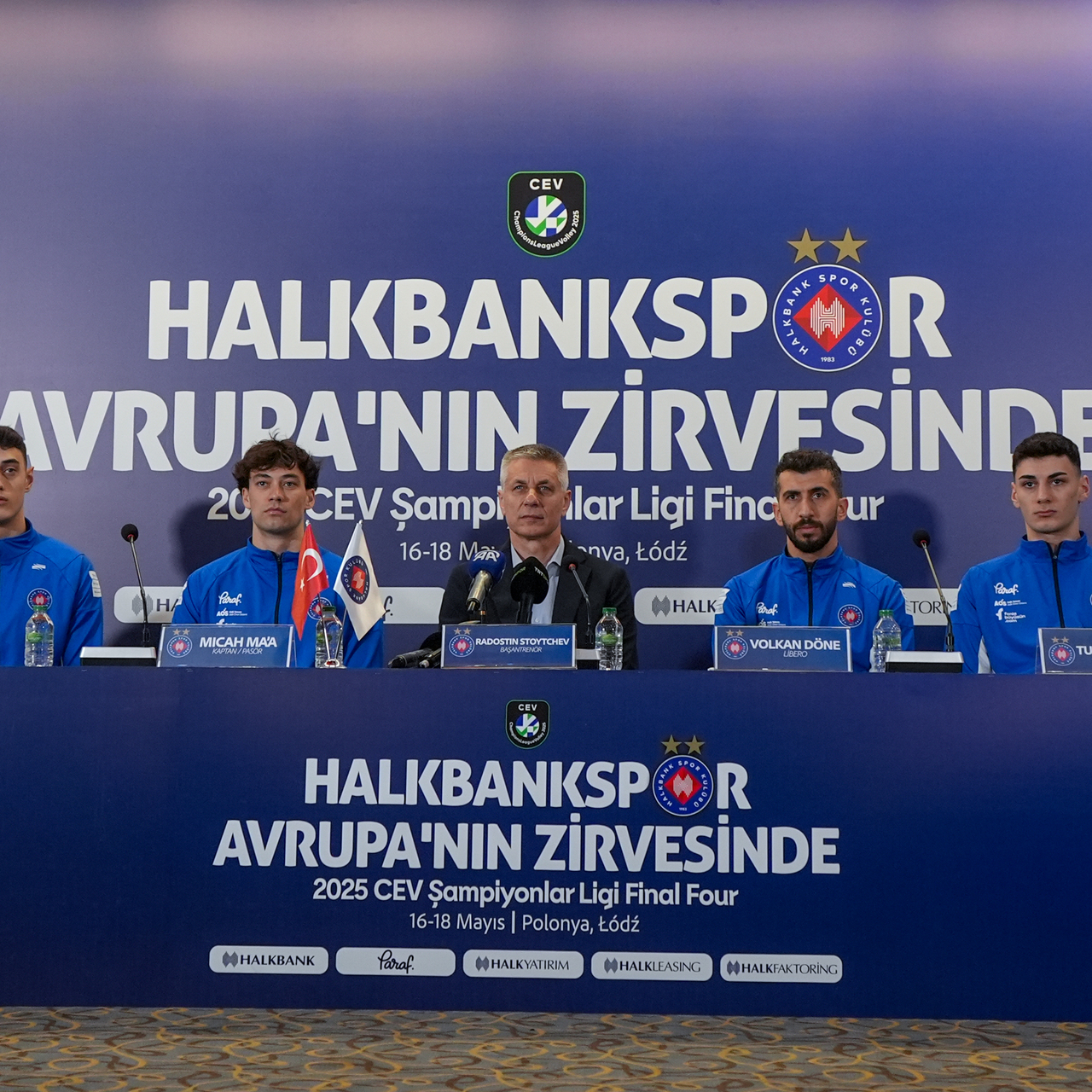 "Önceliğimiz Perugia'yı yenip finale çıkmak"