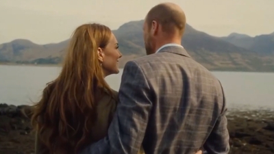 Kraliyet çiftinden samimi görüntüler