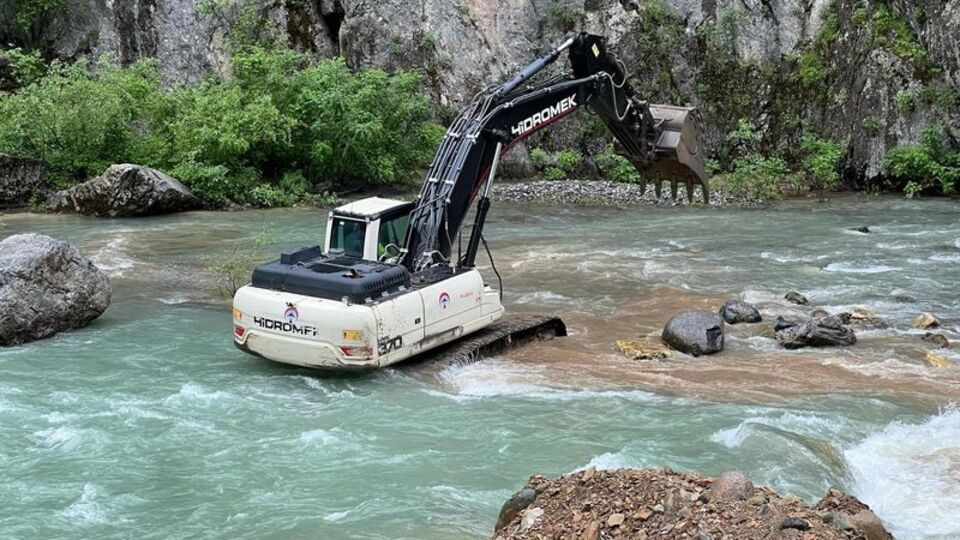 Akıntıya kapılan İbrahim 4 gündür aranıyor