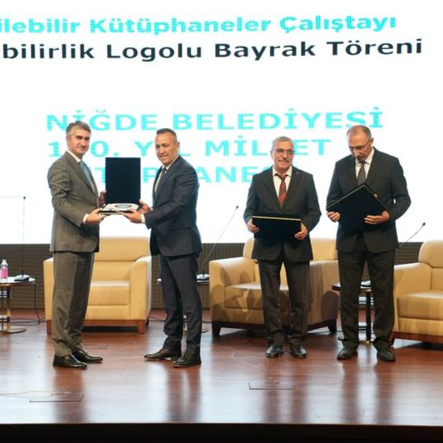 Niğde'de kütüphanelere "Erişilebilirlik Belgesi"
