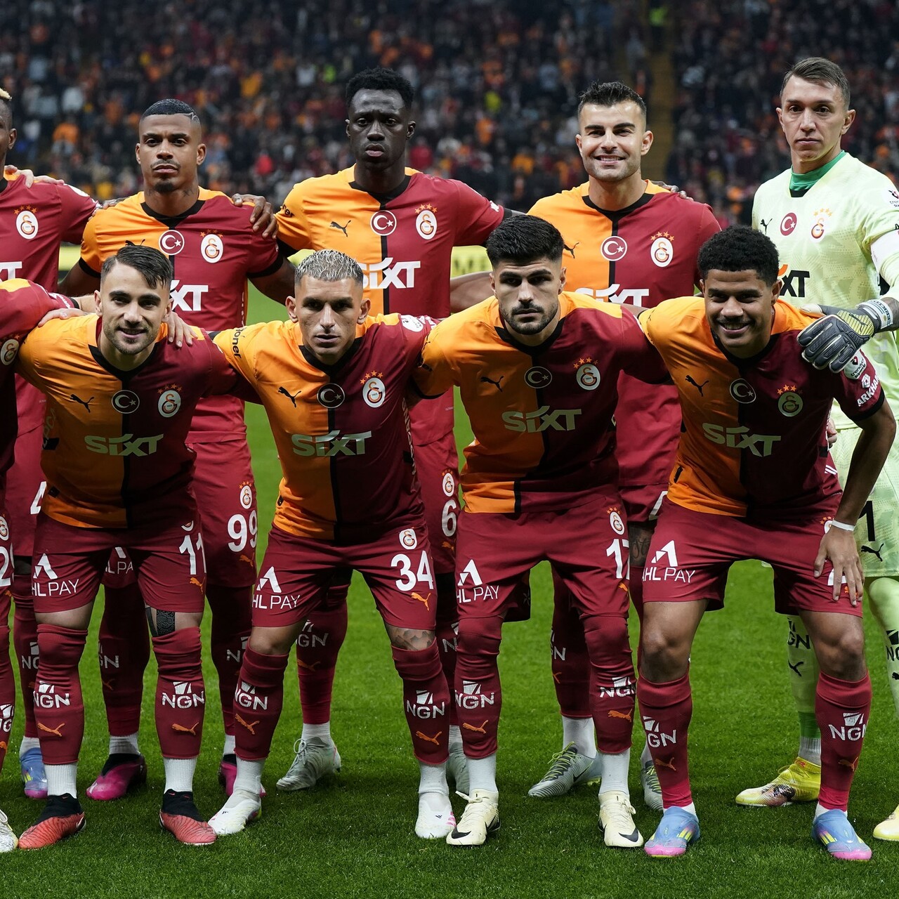 Galatasaray kamp kadrosunu açıkladı!