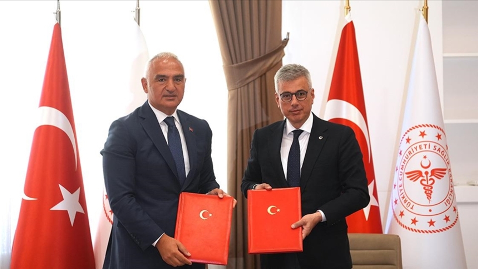 Sağlık Bakanlığı ile Kültür ve Turizm Bakanlığı arasında sağlık turizminde işbirliği protokolü