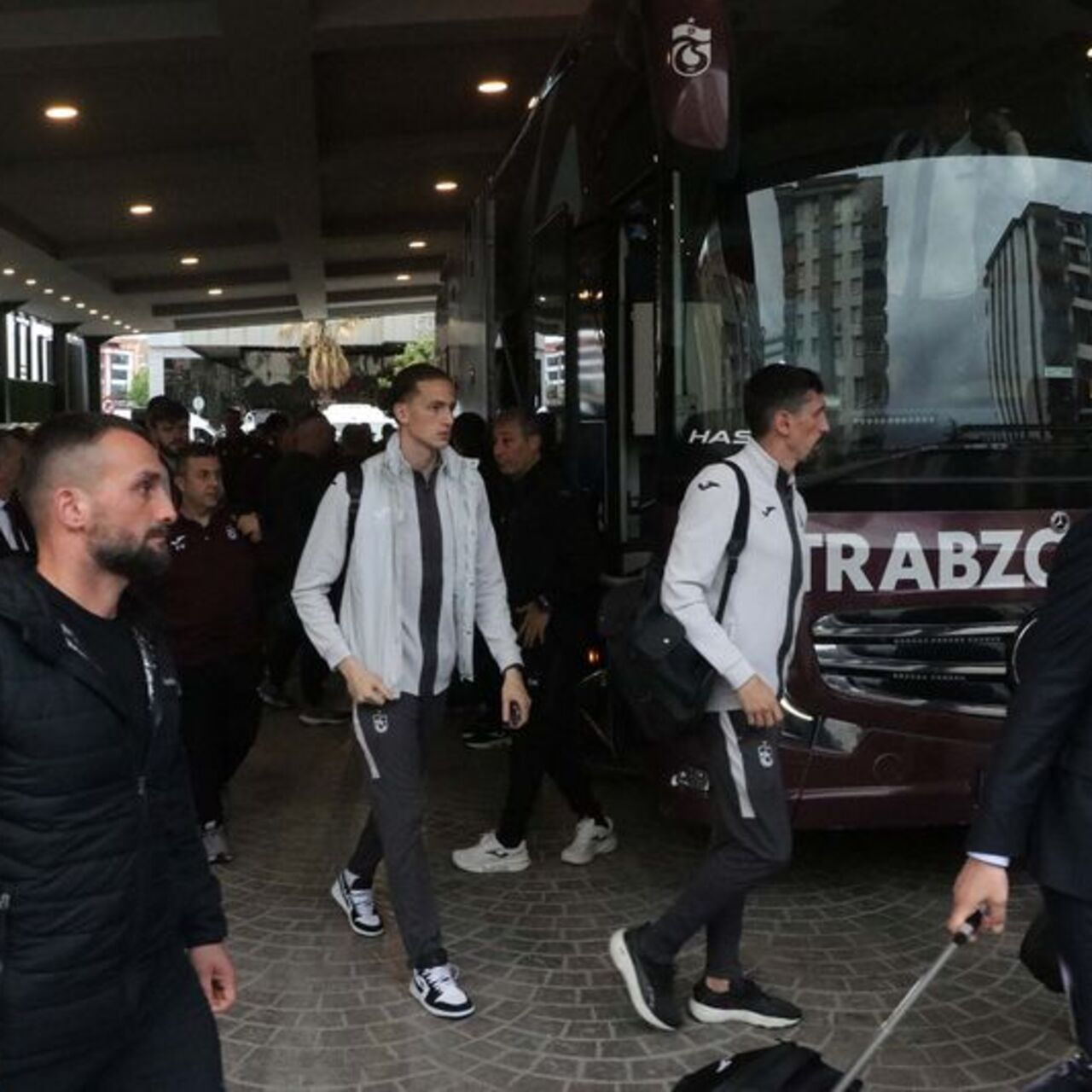 Trabzonspor kafilesi Gaziantep'te!