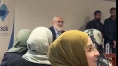 Nurettin Yıldız'a yumurtalı saldırı