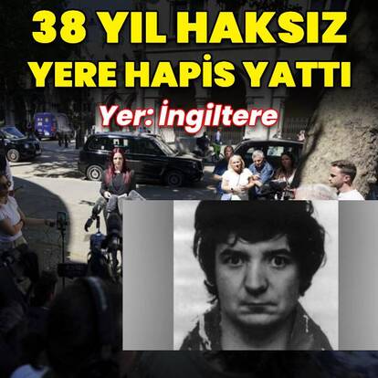 38 yıl sonra aklandı