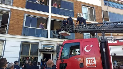 Korkunç şüphe! Eşi ve 2 çocuğu ölen itfaiye eri tutuklandı