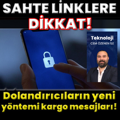 Yeni dolandırıcılık yöntemi sahte kargo linki!