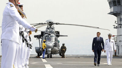 Macron: Nükleer bombalar hakkında görüşmeye açığız