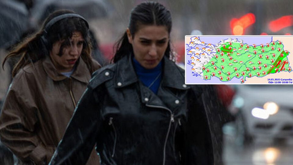 Kritik uyarı geldi! 7 kent için "sarı" alarm! 6 bölgede sağanak!