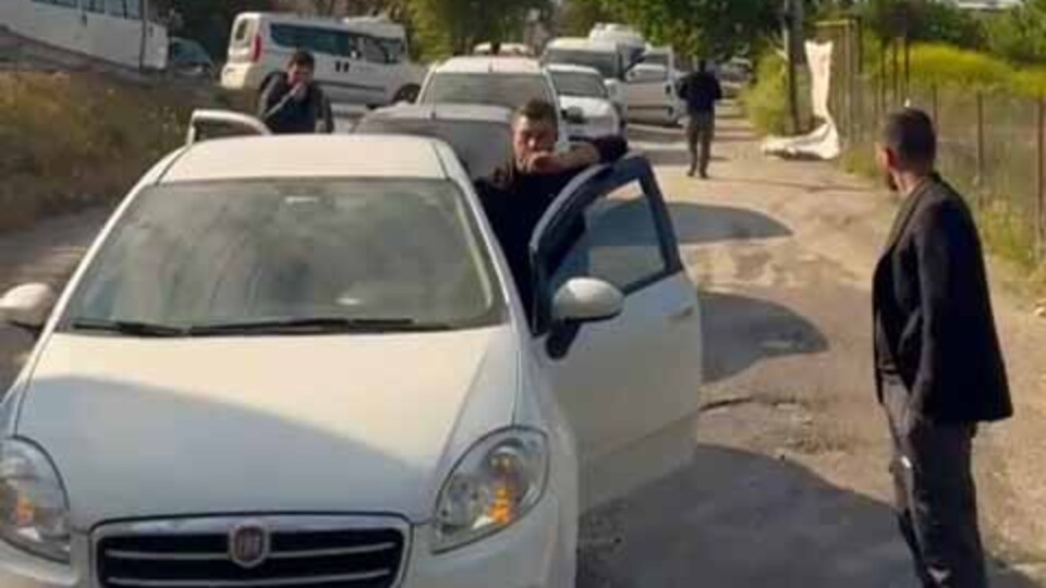 Kavga kuyruğa yol açtı!