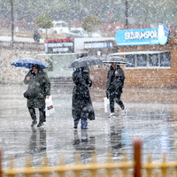 Erzurum'da mayıs ortasında kar yağdı!