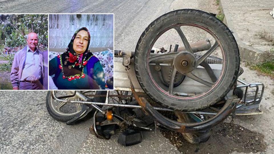 Yürek yakan kaza! Karı kocaya mezar oldu!