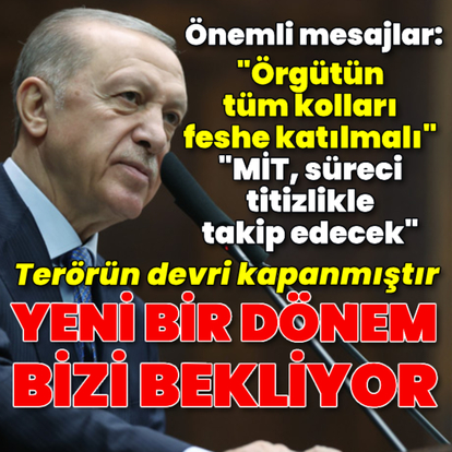 Cumhurbaşkanı Erdoğan'dan açıklamalar