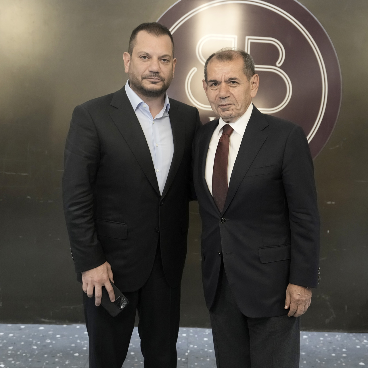 Özbek ve Doğan dostluk yemeğinde buluştu
