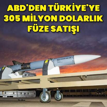 ABD'den Türkiye'ye silah satışı