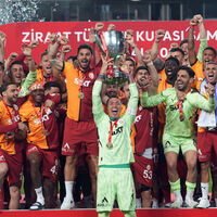 Şampiyon Galatasaray'ın kupa coşkusu!