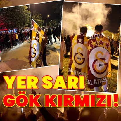G.Saraylı taraftarlar kupa zaferini kutladı