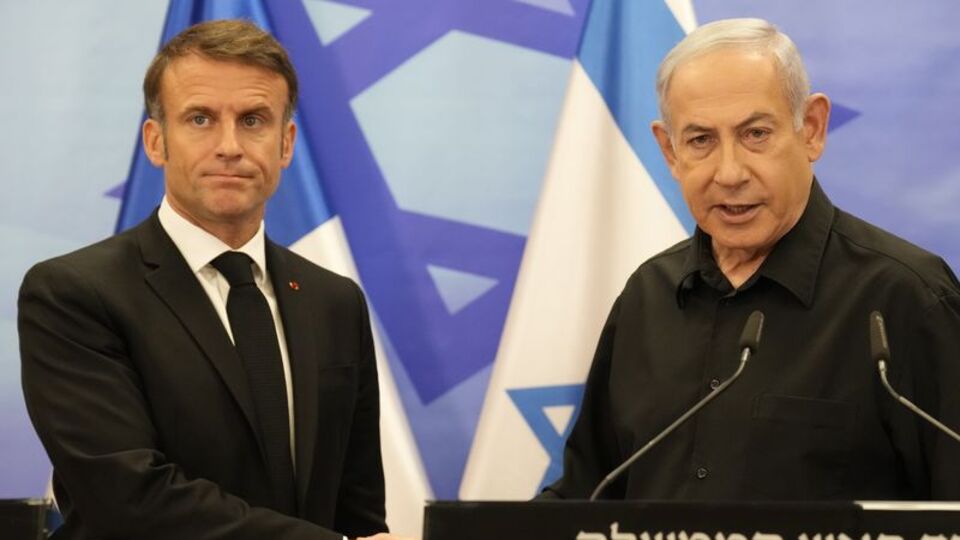 Netanyahu'dan Macron'a tepki