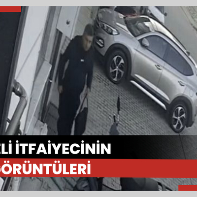 Şüpheli itfaiyecinin yeni görüntüleri ortaya çıktı