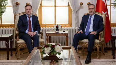 Bakan Fidan, Medinskiy ile görüştü