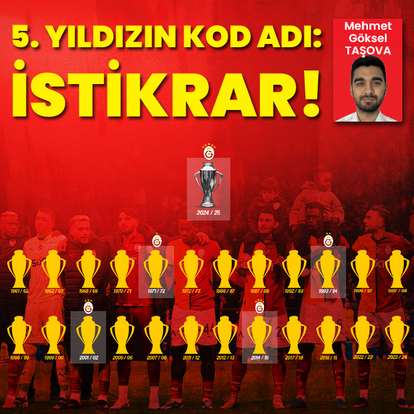 5. yıldızın kod adı: İstikrar!